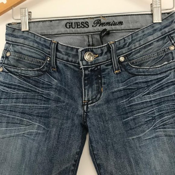 Premium Guess Flare Leg Jeans - Picture 6 of 15